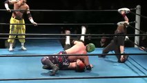 02.02.2016 Abdullah Kobayashi & Masashi Takeda vs. Yankee Two Kenju (Isami Kodaka & Yuko Miyamoto)(BJW)