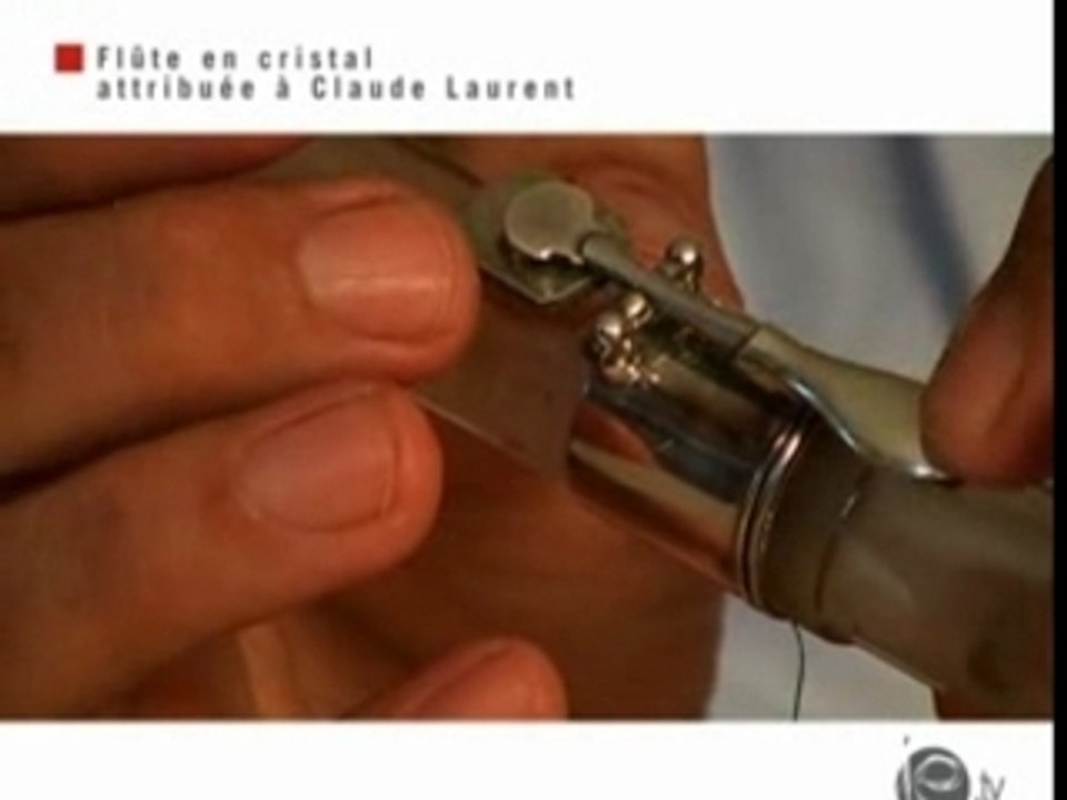 Une flûte en cristal