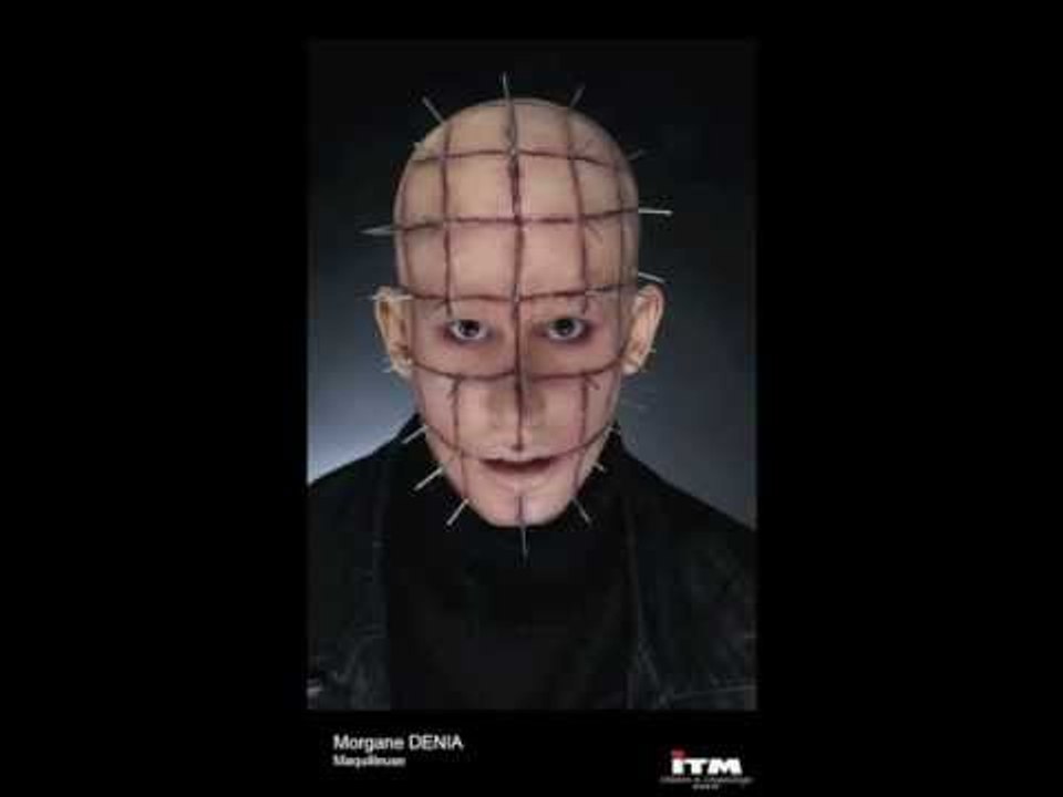 Maquillages Faux-crânes latex ITM Paris 2012