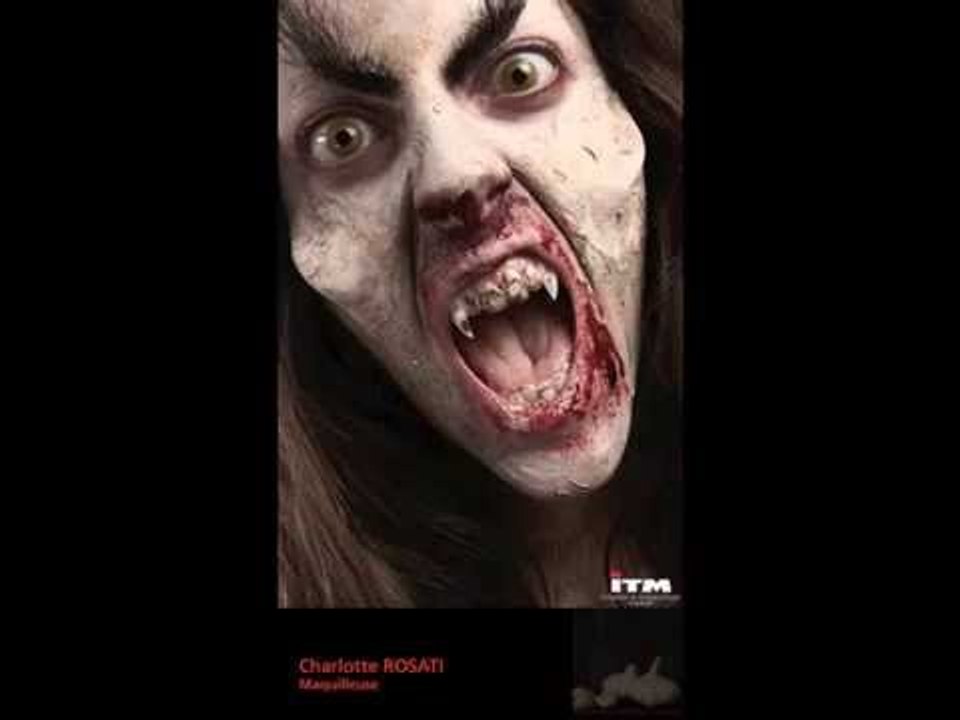 Maquillages de vampires ITM Paris 2012 part 2