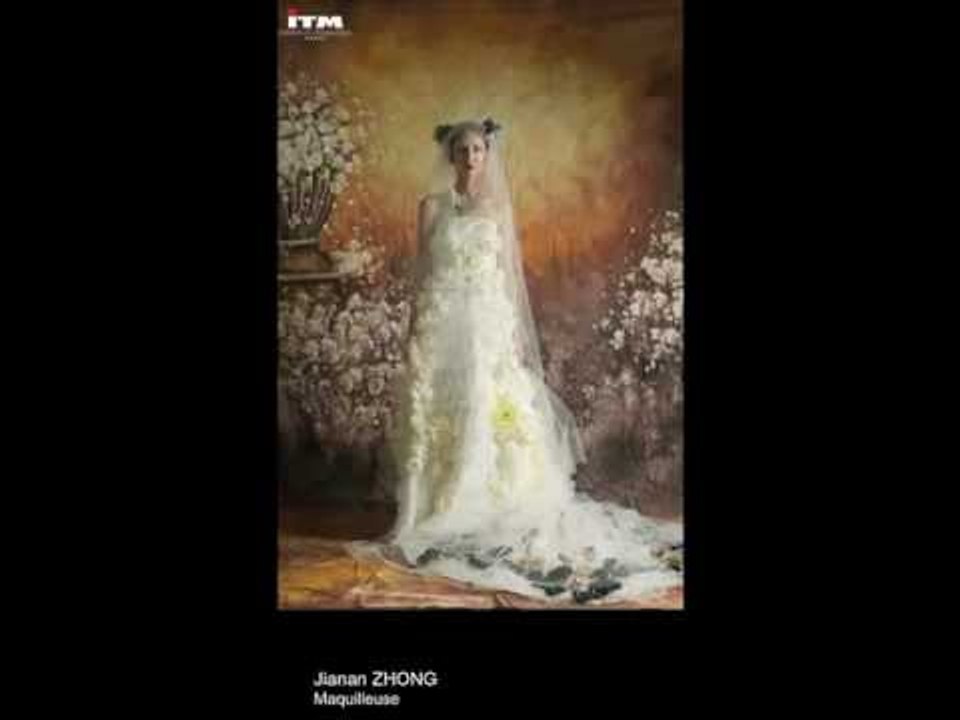 Maquillage mode  sur le thème "L'Univers d'un Créateur" ITM Paris 2012