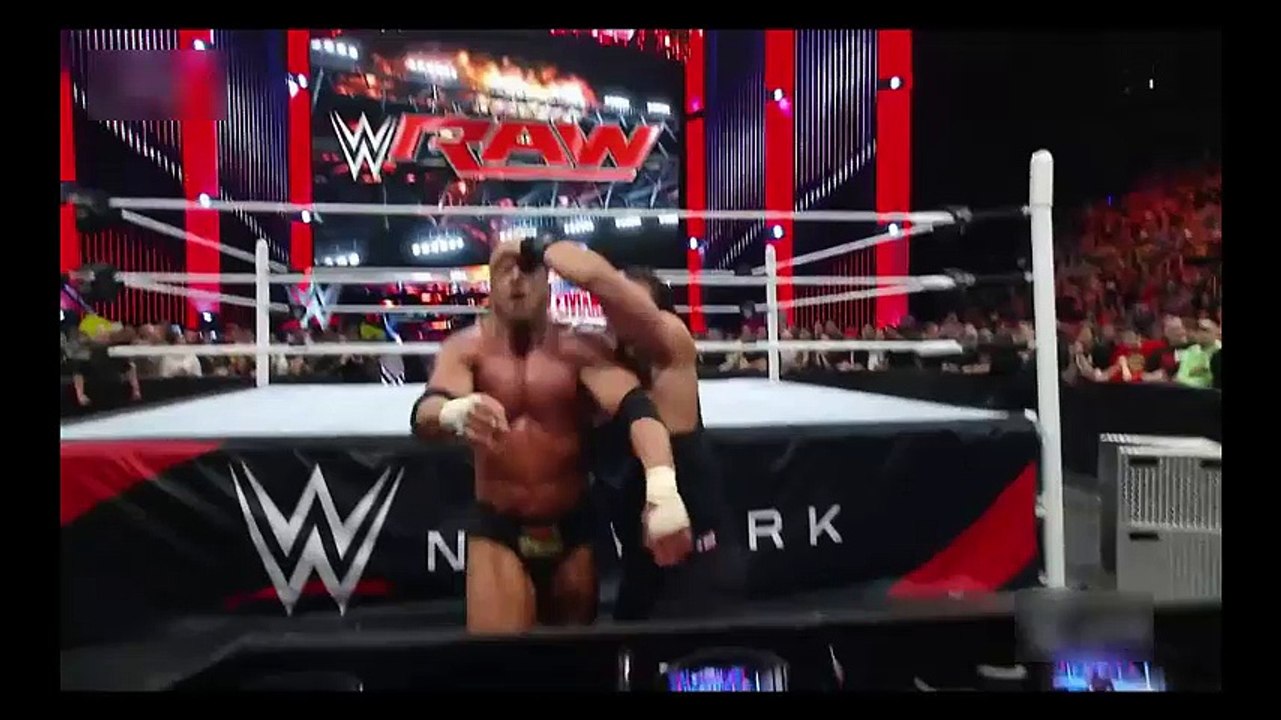 Roman Reigns Takes Revenge Triple H Raw |  March 14, 2016