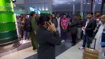 Watch this news on National Geographic channel of Dubai Airport people chanting GO NAWAZ GO