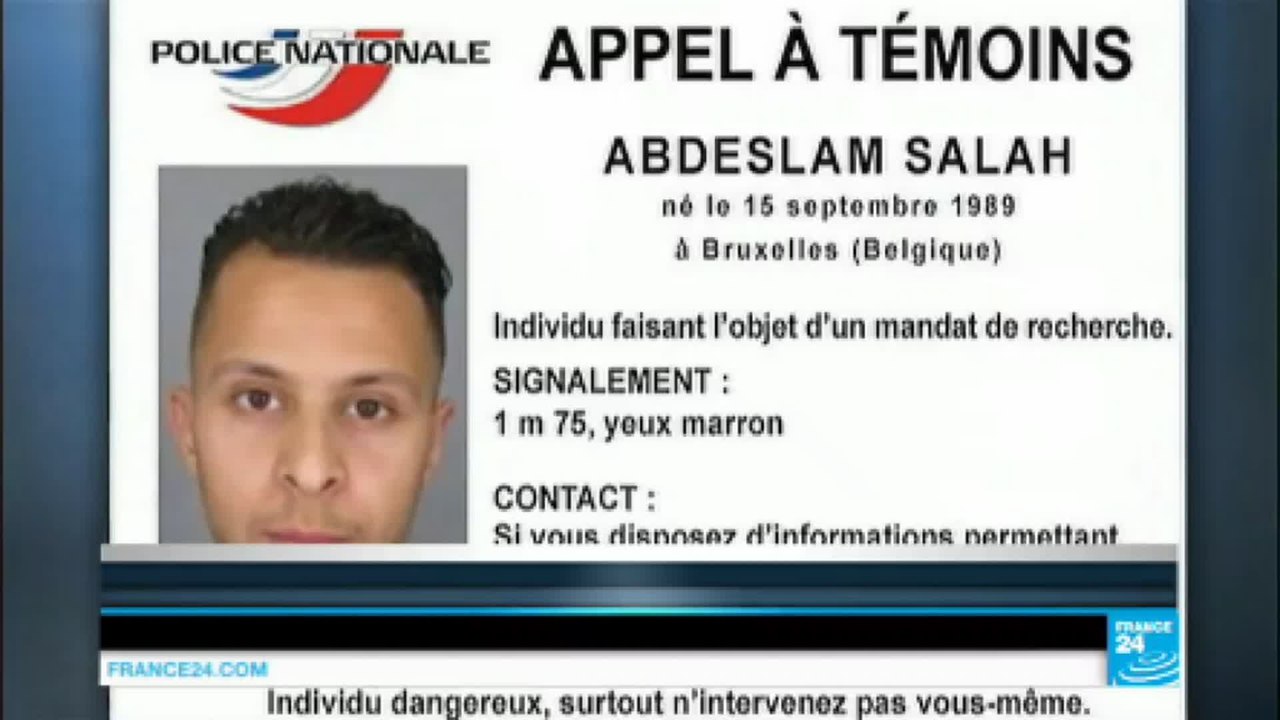 Attentats de Paris : les empreintes de Salah Abdeslam retrouvées près de Bruxellles