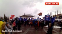 Начало митинга-концерта «Крым наш» в Уфе 18.03.2016