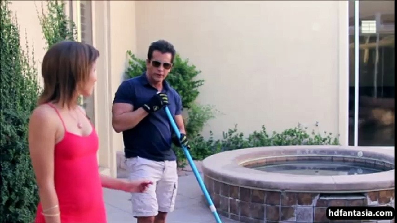 Seducing the poolboy