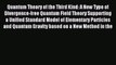 Read Quantum Theory of the Third Kind: A New Type of Divergence-free Quantum Field Theory Supporting