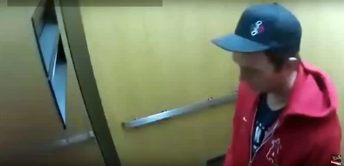 Prank gone wrong in elevator fail