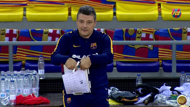 Declaracions Xavi Pascual, prèvia Barça Lassa - Go Fit Santander [CAT]