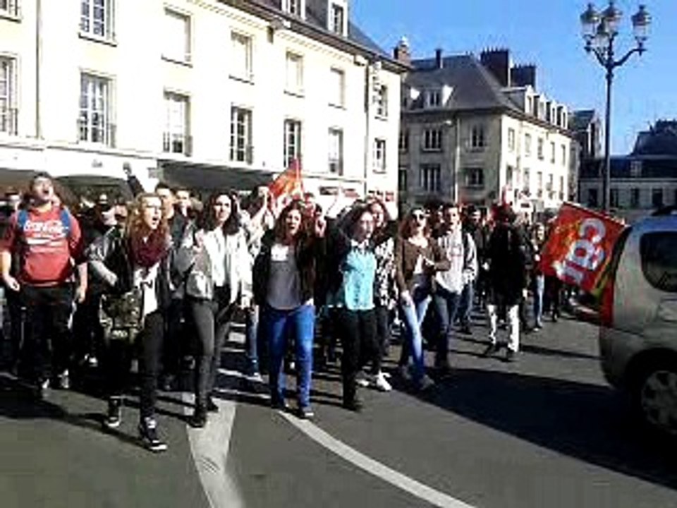 manifestation pour le retrait de " la loi dit El Khomri