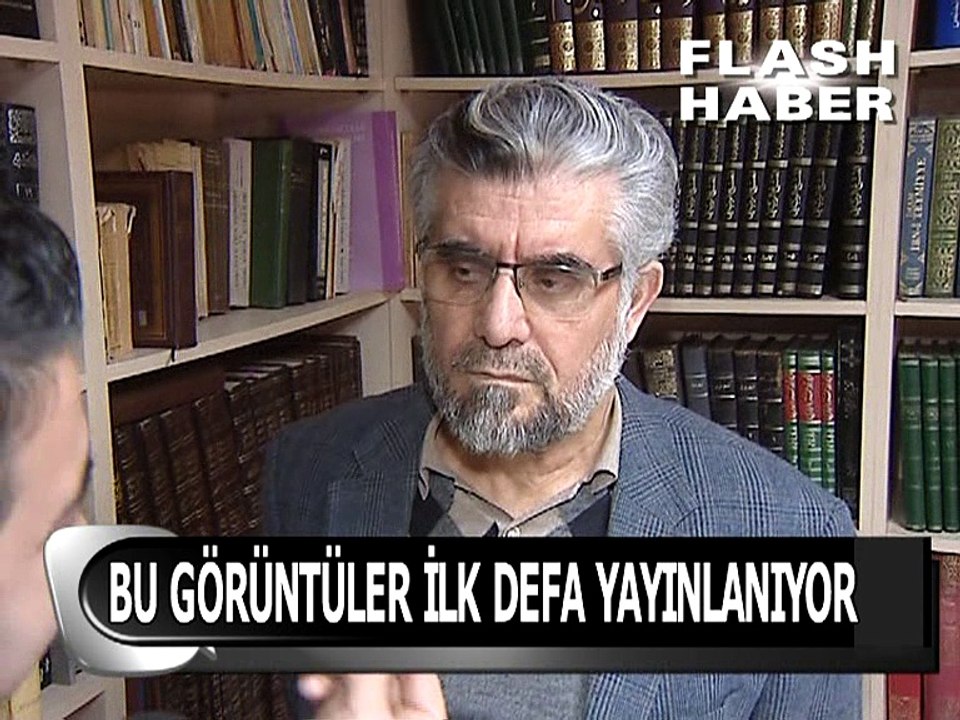 Muhabirin ilk kez yayınlanan görüntüleri...