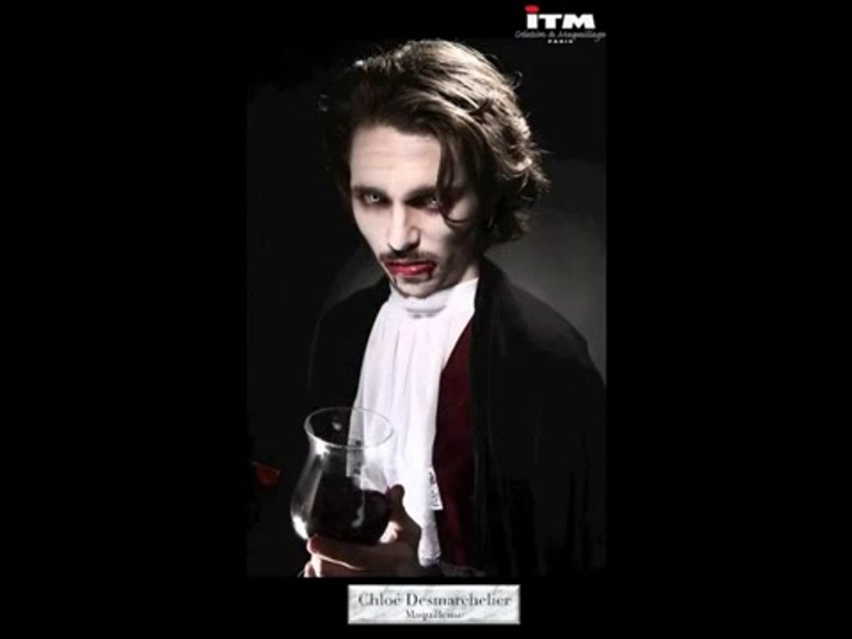 Maquillage Vampire en attendant Twilight 4 en DVD par ITM Paris