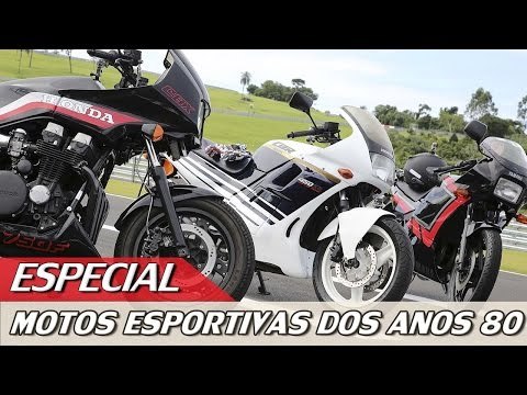 YAMAHA RD350 VS HONDA CBX750 VS CBR450 - ESPECIAL MOTOS DOS ANOS 80 #54 | ACELERADOS