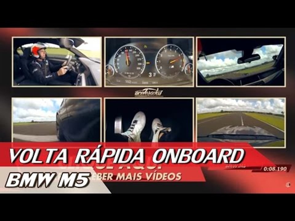 BMW M5 - VOLTA RÁPIDA ONBOARD #63 | ACELERADOS