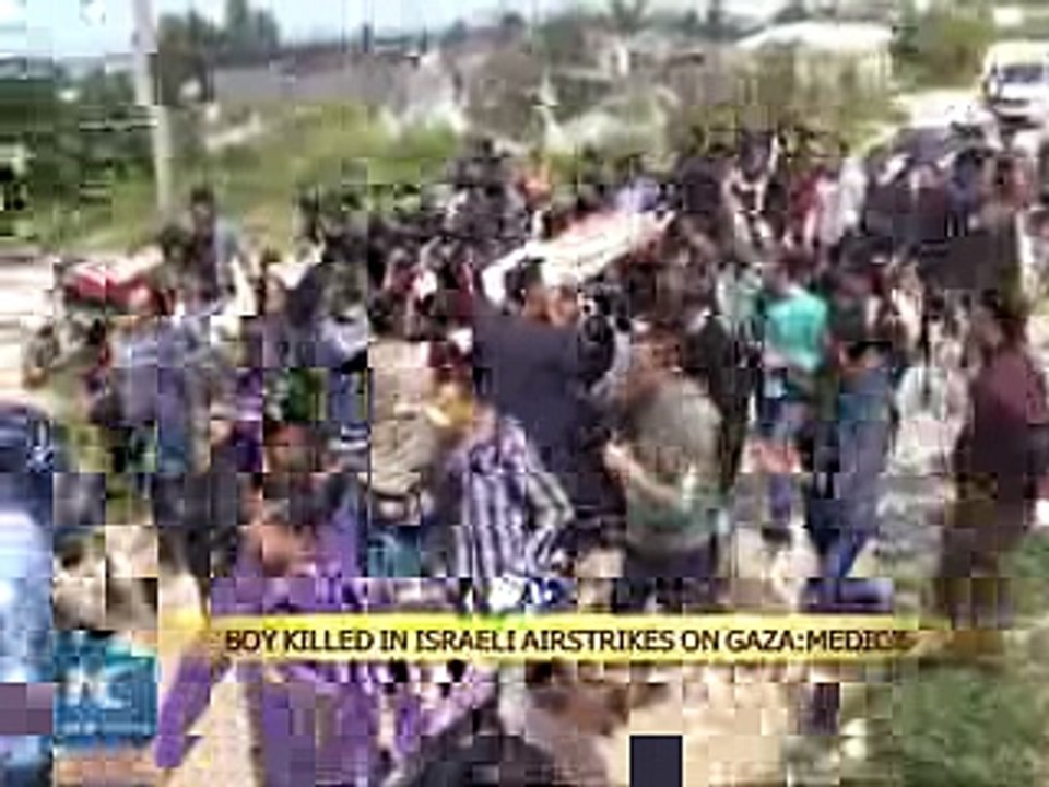 Boy killed in Israeli airstrikes on GazaMedics  2016