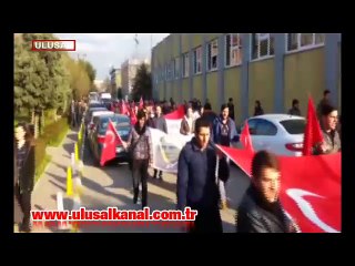 TGB öncülüğünde "terörden korkmuyoruz" mesajı verildi