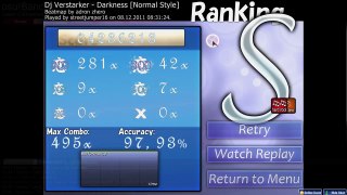 Let's osu! #037 (Deutsch) [HD] - Dj Verstarker - Darkness [Normal Style]