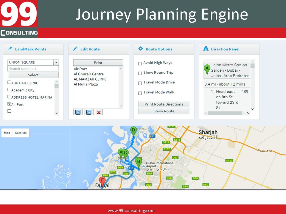 Transport Planning System