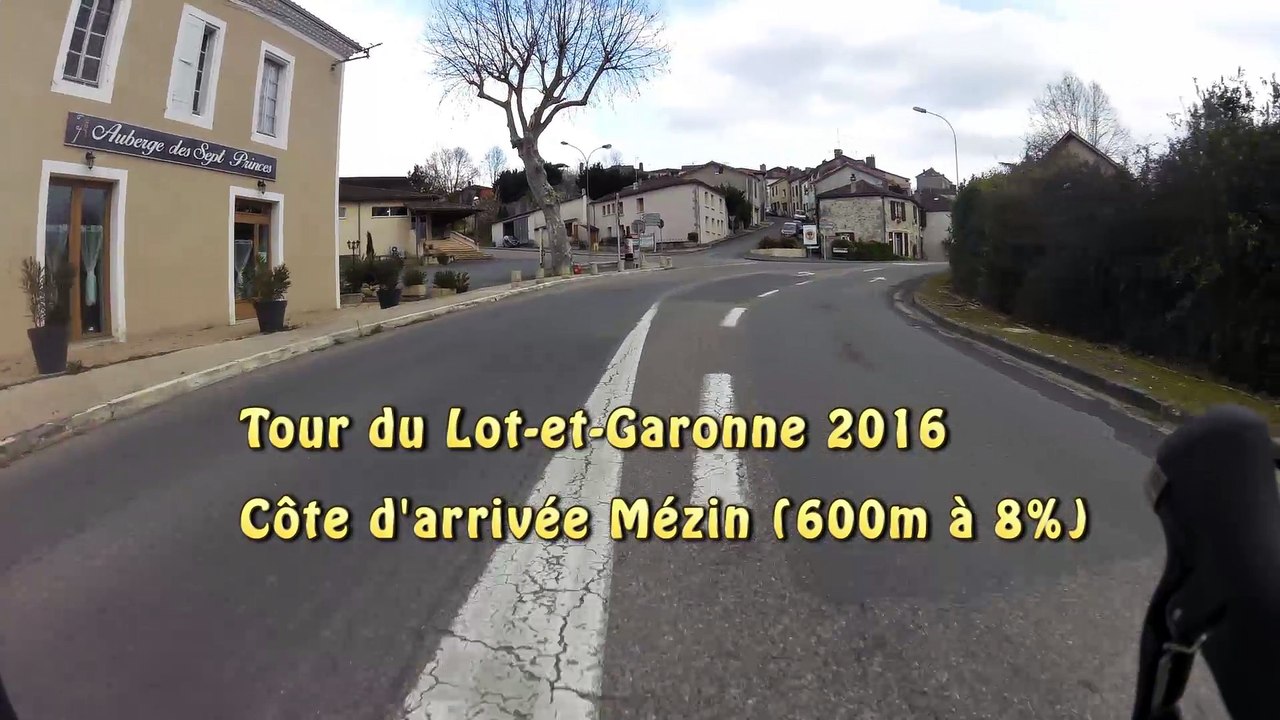 Arrivée Mézin Tour du Lot-et-Garonne 2016