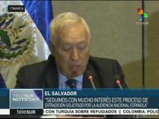 El Salvador: España reitera interés en extradición de militares