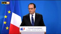 Hollande: L'opération à Molenbeek en 