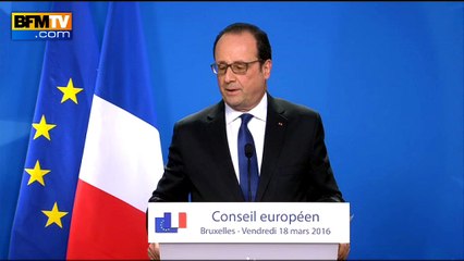 Hollande: L'opération à Molenbeek en "lien avec les attentats de Paris"