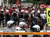 PROTESTOS NA ESPLANADA