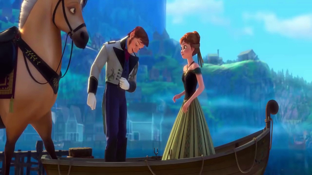 Frozen Anna meets Hans HD Видео Dailymotion