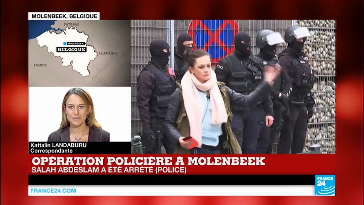 Arrestation de Salah Abdeslam