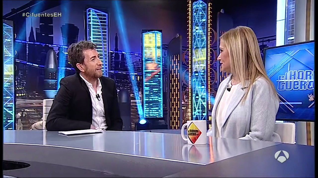 Cifuentes- 'Repetir las elecciones generales de España sería un problema' - El Hormiguero 3.0