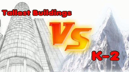 highest structure in the world vs K-2 the second highest