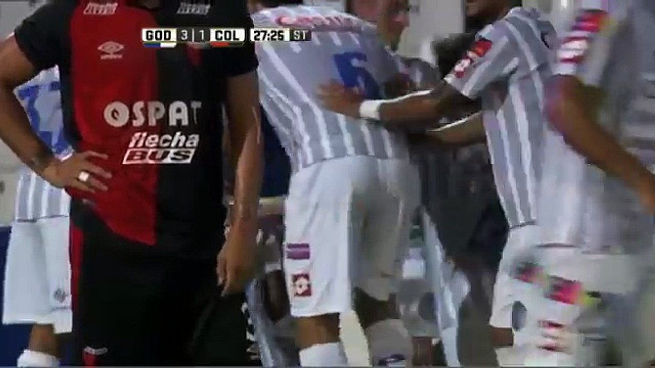 Gol de García. Godoy Cruz 3 Colón 1. Fecha 4. Primera División 2016