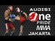Aksi Para Petarung di Audisi One Pride MMA Jakarta
