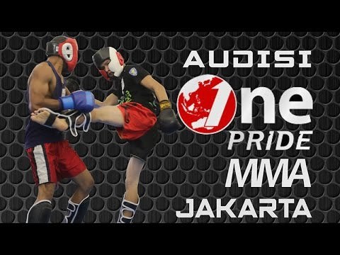 Aksi Para Petarung di Audisi One Pride MMA Jakarta