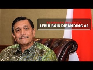 'Keamanan Indonesia Lebih Baik Dibanding Amerika Serikat'