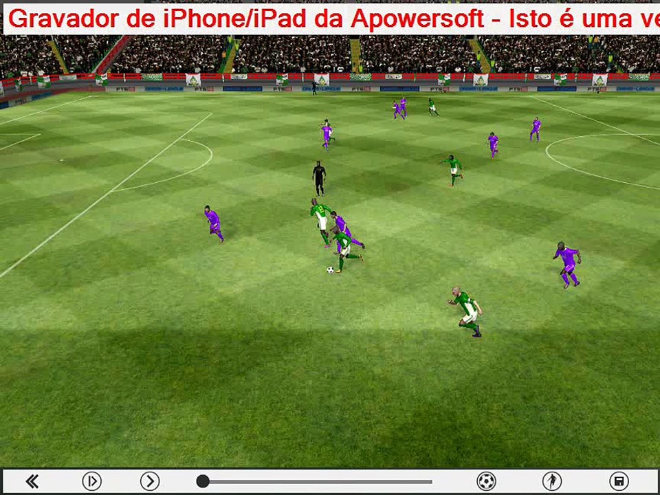 Portland - gol e bolo incomodando...