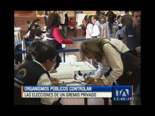 Download Video: El CNE organiza elecciones en el Colegio de Abogados de Pichincha