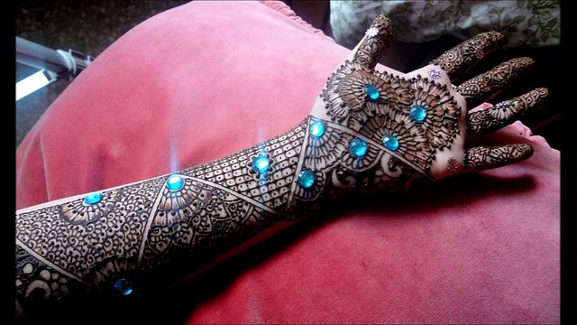 EASY DIY Best and Beautiful Bridal henna mehndi Design tutorial for weddings