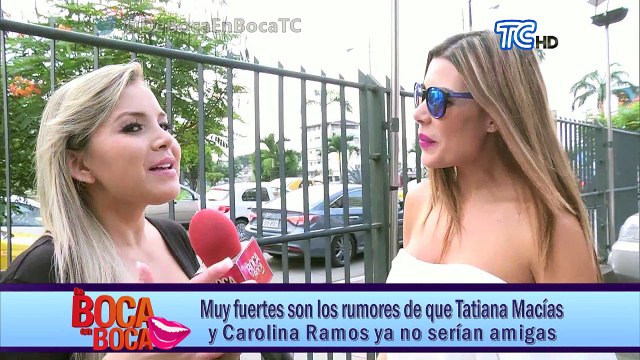Carolina Ramos y Tatiana Macías dejaron de ser socias, ¿Será que esto afectará en algo la amistad que han tenido por años?