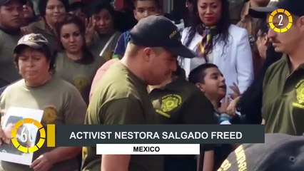 In 60 Seconds: Activist Nestora Salgado Freed in Mexico