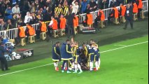 Mehmet Topalın Braga'ya attığı gol (Tribün Çekim)
