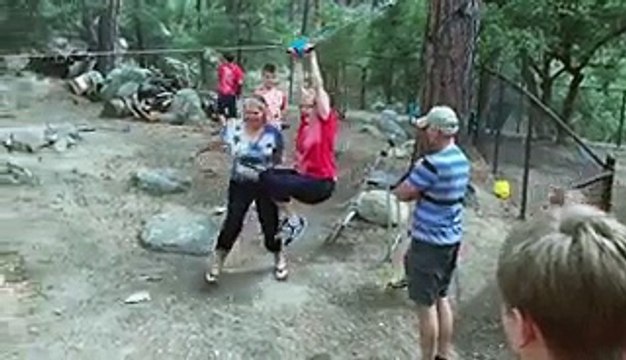 Three Moms Fail At Ziplining