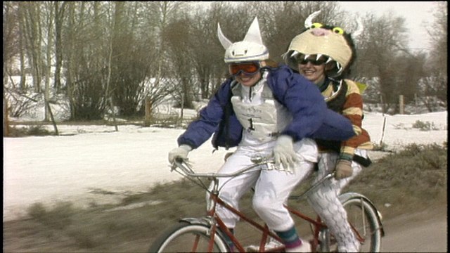 Pole Pedal & Paddle - a ski, bike and canoe race that raises big bucks.