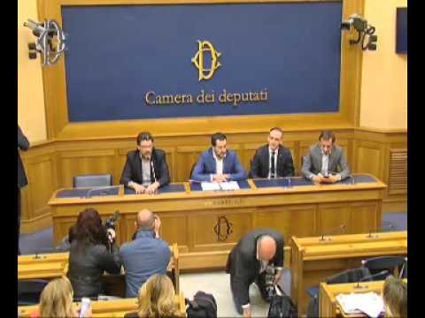 Roma - Iniziative Gruppo Lega - Conferenza stampa di Giancarlo Giorgetti (16.03.16)
