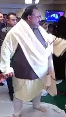 Altaf Bhai walking , dancing today showing that he is health