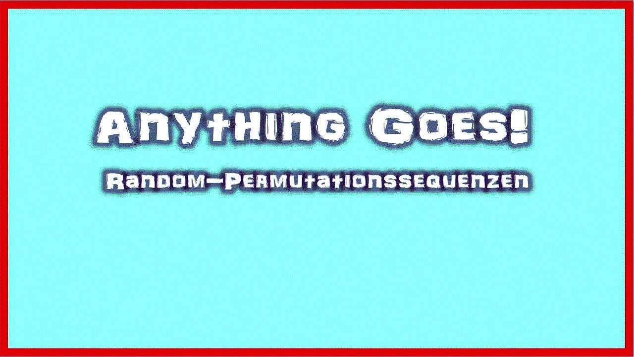 2016-03-18 Anything Goes!