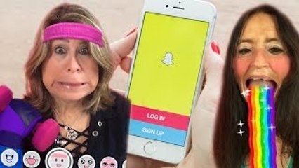 Moms Try To Use Snapchat