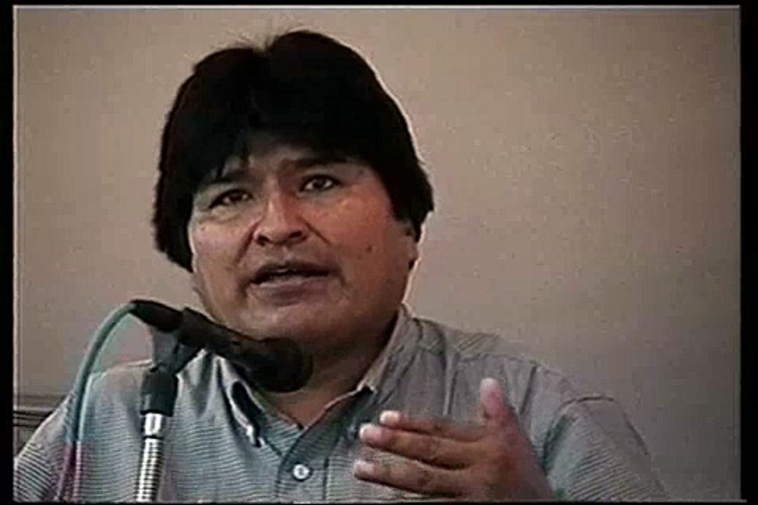 Evo Morales Aug 2003