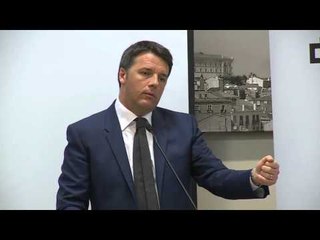 Bruxelles - Intervento Renzi all’iniziativa ''Odysseus'' (17.03.16)