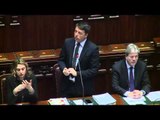 Roma - Consiglio europeo: Renzi interviene alla Camera (16.03.16)
